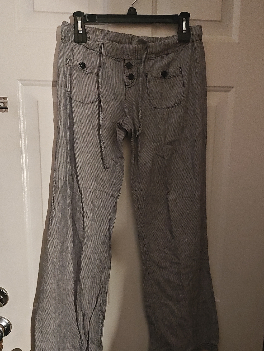 Charlotte Russe Men's Light Gray Drawstring Chinos
